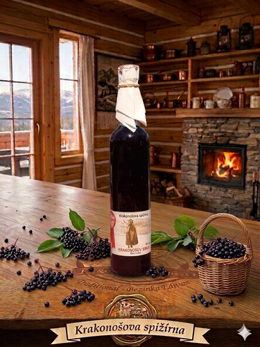 Sirup z bezinek 500ml