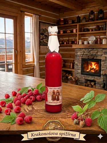 Sirup z malin 500ml
